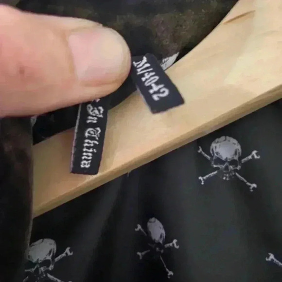 Xtreme Couture Mens Embroidered Royalty Velour Brown Blazer - Picture 5 of 7